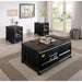 Dicargo Coffee Table Black - U&U Home Budget Furniture (Carteret, NJ)