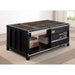 Dicargo Coffee Table Black - U&U Home Budget Furniture (Carteret, NJ)
