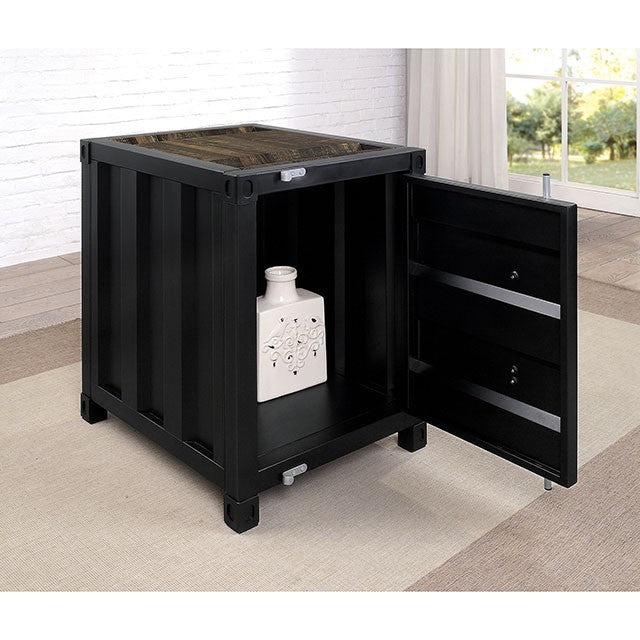 Dicargo Coffee Table Black - U&U Home Budget Furniture (Carteret, NJ)