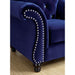 Jolanda Chair Blue & Grey - U&U Home Budget Furniture (Carteret, NJ)