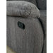 MILLVILLE Gray Love Seat w/ 2 Recliners - U&U Home Budget Furniture (Carteret, NJ)