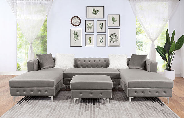 Ciabattoni Ottoman - U&U Home Budget Furniture (Carteret, NJ)