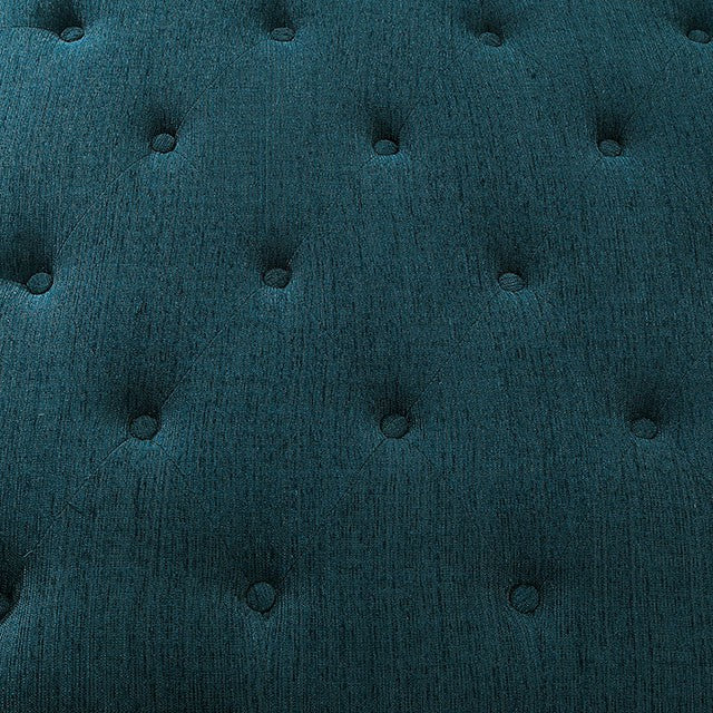 Stanford Armless Chair Teal - U&U Home Budget Furniture (Carteret, NJ)