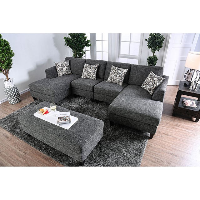 Right Chaise DISABLED 5 19 Lowry - U&U Home Budget Furniture (Carteret, NJ)