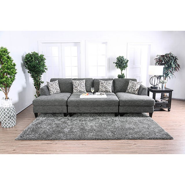 Right Chaise DISABLED 5 19 Lowry - U&U Home Budget Furniture (Carteret, NJ)