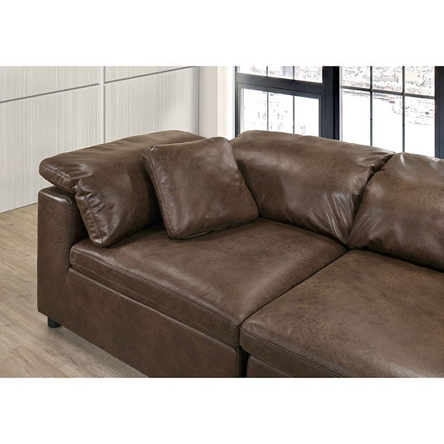 Tamera Corner Chair - U&U Home Budget Furniture (Carteret, NJ)