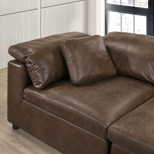 Tamera Corner Chair - U&U Home Budget Furniture (Carteret, NJ)