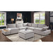 Arlene Sectional White - U&U Home Budget Furniture (Carteret, NJ)