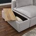 Arlene Sofa White - U&U Home Budget Furniture (Carteret, NJ)