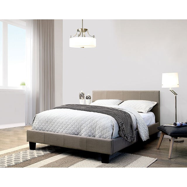 Sims Bed Grey & Black - U&U Home Budget Furniture (Carteret, NJ)