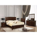 Spruce Full & Queen Bed Chrome & Expressso - U&U Home Budget Furniture (Carteret, NJ)