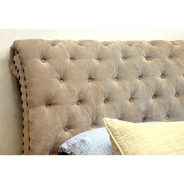 Noemi Cal.King Bed - U&U Home Budget Furniture (Carteret, NJ)