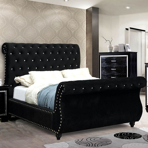 NOELLA Cal.King & Queen Bed - U&U Home Budget Furniture (Carteret, NJ)