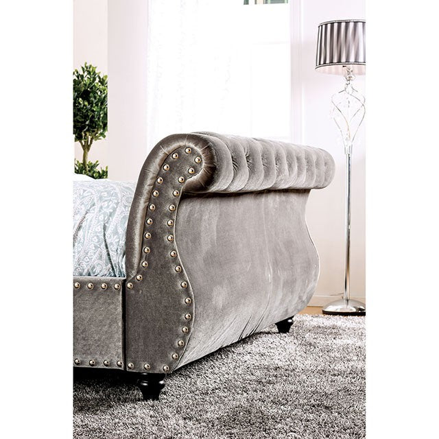 NOELLA Cal.King & Queen Bed - U&U Home Budget Furniture (Carteret, NJ)