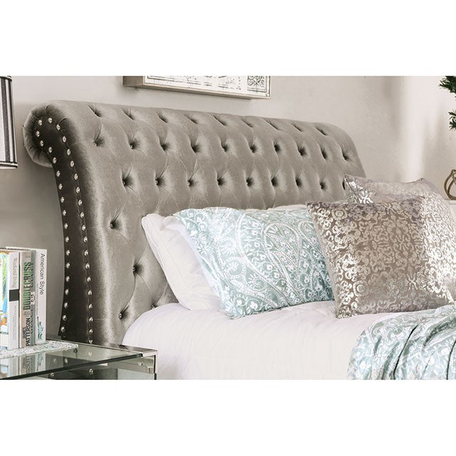 NOELLA Cal.King & Queen Bed - U&U Home Budget Furniture (Carteret, NJ)