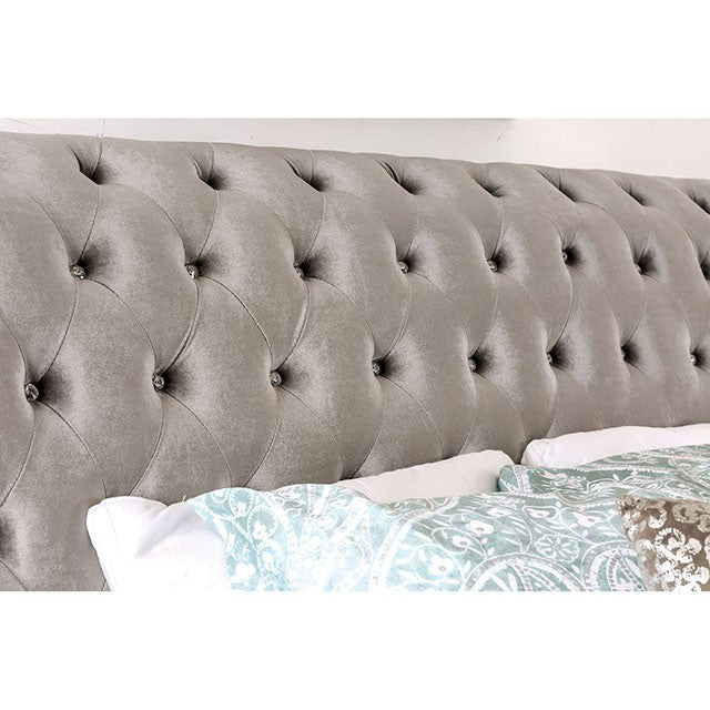 NOELLA Cal.King & Queen Bed - U&U Home Budget Furniture (Carteret, NJ)