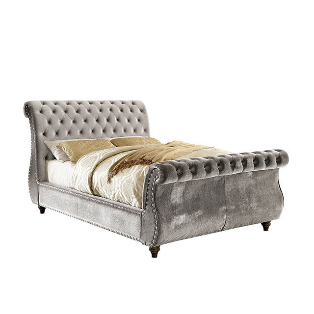 NOELLA Cal.King & Queen Bed - U&U Home Budget Furniture (Carteret, NJ)