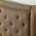 Carly Cal.King, E.King, Full, & Queen Bed Grey & Brown - U&U Home Budget Furniture (Carteret, NJ)