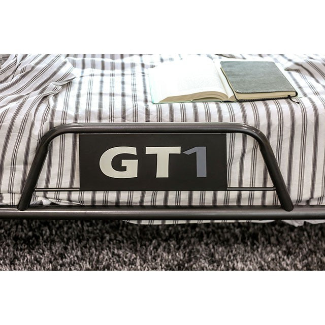 Royal Racer Twin Bed, Blue - U&U Home Budget Furniture (Carteret, NJ)