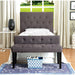 Leeroy Headboard Brown - U&U Home Budget Furniture (Carteret, NJ)