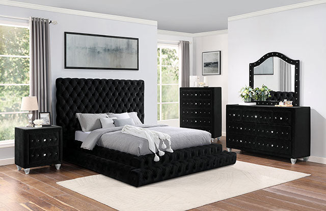 Stefania Queen Bedroom Set - U&U Home Budget Furniture (Carteret, NJ)