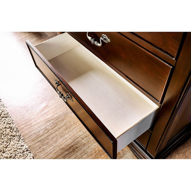Mandura Cherry Chest - U&U Home Budget Furniture (Carteret, NJ)