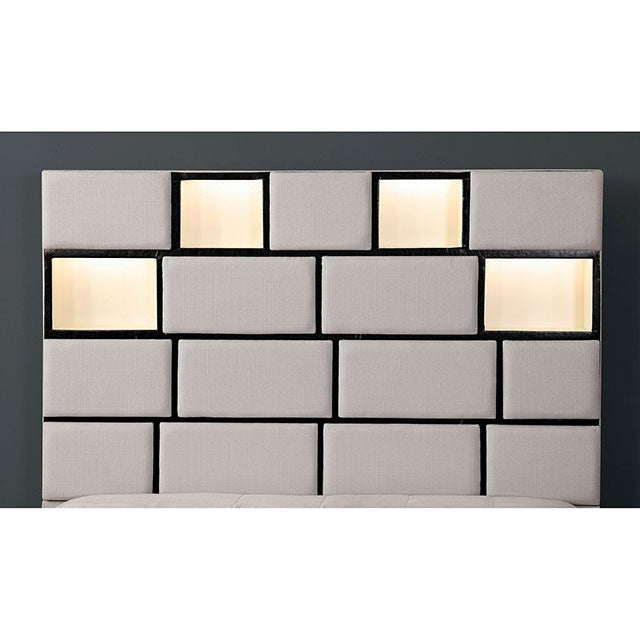 Gemma Queen Bed - U&U Home Budget Furniture (Carteret, NJ)