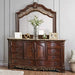 Menodora Brown Cherry Dresser - U&U Home Budget Furniture (Carteret, NJ)