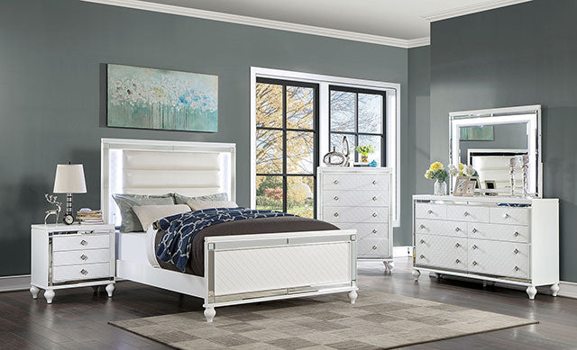 Calandria Night Stand - U&U Home Budget Furniture (Carteret, NJ)