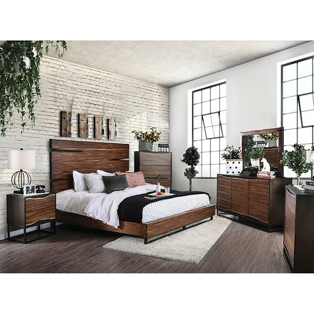 Fulton Queen Bed - U&U Home Budget Furniture (Carteret, NJ)