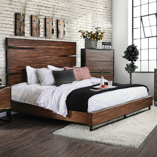 Fulton Queen Bed - U&U Home Budget Furniture (Carteret, NJ)