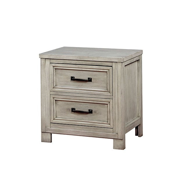 Tywyn Antique White Night Stand - U&U Home Budget Furniture (Carteret, NJ)