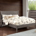 Lennart Bed Oak, Black, Gray, & White - U&U Home Budget Furniture (Carteret, NJ)
