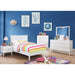 Lennart Bed Oak, Black, Gray, & White - U&U Home Budget Furniture (Carteret, NJ)