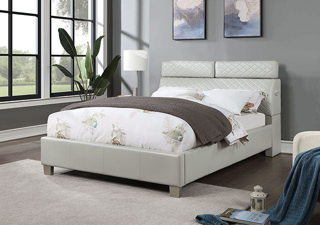Muttenz E.King & Queen Bed - U&U Home Budget Furniture (Carteret, NJ)