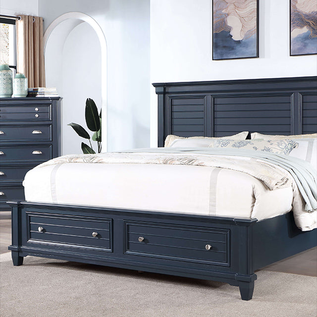 Manzanillo Queen Bedroom Set - U&U Home Budget Furniture (Carteret, NJ)