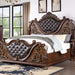 Esparanza Bed Cherry & White - U&U Home Budget Furniture (Carteret, NJ)