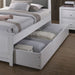 Kirsten Trundle White - U&U Home Budget Furniture (Carteret, NJ)