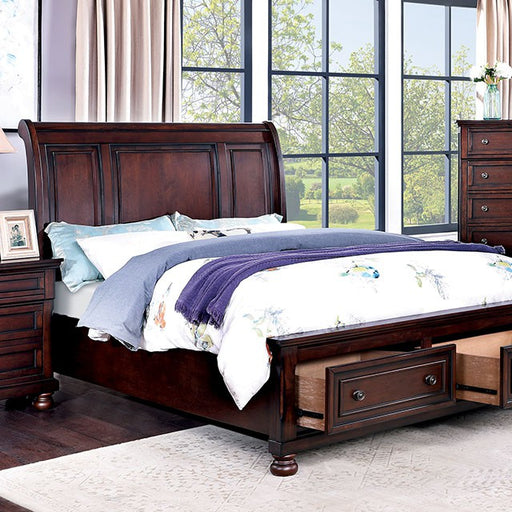 Wells Queen Bed Chrome - U&U Home Budget Furniture (Carteret, NJ)