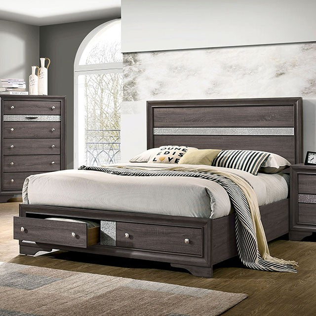 Chrissy 4 Pc Queen Bedroom Set - U&U Home Budget Furniture (Carteret, NJ)