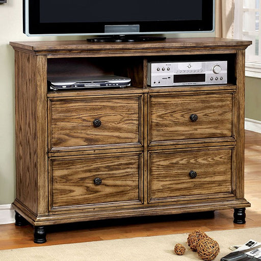 Mcville Media Chest - U&U Home Budget Furniture (Carteret, NJ)