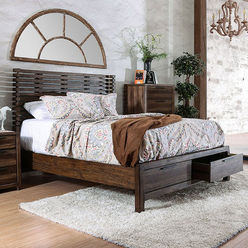 Hankinson E.King Bed - U&U Home Budget Furniture (Carteret, NJ)