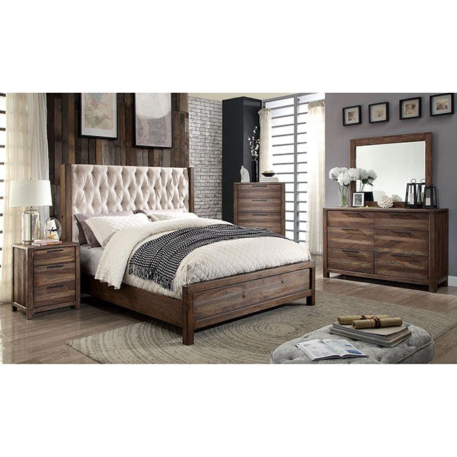 Hutchinson Bed With Storage & Without Storage - U&U Home Budget Furniture (Carteret, NJ)