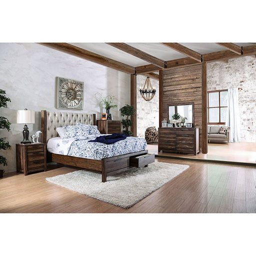 Queen Bed Hutchinson - U&U Home Budget Furniture (Carteret, NJ)