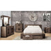 Janeiro Bed Brown & Grey - U&U Home Budget Furniture (Carteret, NJ)