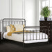 Iria Bed Brown & Black - U&U Home Budget Furniture (Carteret, NJ)