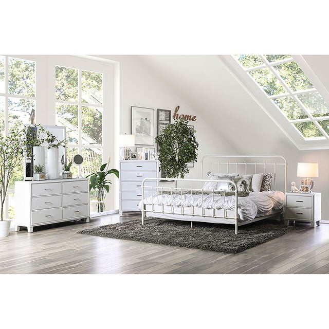 Iria Bed Brown & Black - U&U Home Budget Furniture (Carteret, NJ)