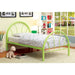 Rainbow Full Bed Black, White, Silver, Black, & Green - U&U Home Budget Furniture (Carteret, NJ)