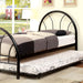 Rainbow Full Bed Black, White, Silver, Black, & Green - U&U Home Budget Furniture (Carteret, NJ)
