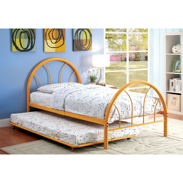 Rainbow Full Bed Black, White, Silver, Black, & Green - U&U Home Budget Furniture (Carteret, NJ)